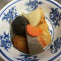 hiroro0914's cooksnap of when they made おでんの素de大根さつま揚げ煮物.