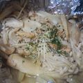 夏女旅娘's cooksnap of when they made 簡単に！「キノコのガーリックバター」.