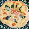 マグカップbbq's cooksnap of when they made クリスビータイプのマルゲリータピザ☆.