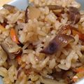 momonga222's cooksnap of when they made 出汁が美味！ 干し椎茸の 炊き込みご飯！.
