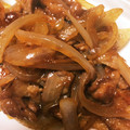 とゆしる's cooksnap of when they made 簡単☆豚こま生姜焼き丼.