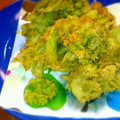 ジュニアミス's cooksnap of when they made カラッと♪ふきのとう天ぷら.