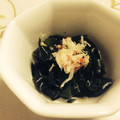 うみみみみー's cooksnap of when they made ★蟹と胡瓜とわかめの酢の物★.