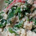 のんよんふぁ's cooksnap of when they made 春に簡単！菜の花の白和え風サラダ.