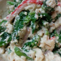 のんよんふぁ's cooksnap of when they made 春に簡単！菜の花の白和え風サラダ.