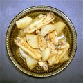 Shinonoge's cooksnap of when they made 鶏と大根の煮物.