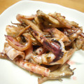 まゆみ母ちゃん's cooksnap of when they made いかと舞茸の磯マヨ炒め。.