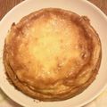 ｙｕｔｏｎｍｉｎ's cooksnap of when they made ベイクドチーズケーキ.