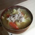 サーフブレイド's cooksnap of when they made 残ったキャベツで☆豚汁.