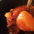 クックN33K28☆'s cooksnap of when they made 時短でトロトロ〜！牛すじカレー.