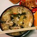 cook♡akko's cooksnap of when they made 8番っぽい酸辣湯麺☆.