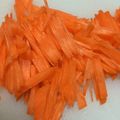 rope☆★'s cooksnap of when they made 極細千切り人参の切り方.