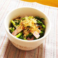 とこきち's cooksnap of when they made 春を待って☆なばなとハムのからし醤油和え.