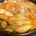 ひなさわん's cooksnap of when they made 豚キムチ鍋・コクの秘密は練りゴマです.