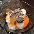ROSEROSY's cooksnap of when they made カブとカキのナマス（酢の物）.