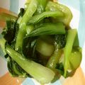 てすとむ's cooksnap of when they made さっぱり！青梗菜のにんにく醤油おひたし.