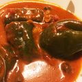 たよりないコック's cooksnap of when they made 簡単♡ピーマン肉詰めトマトクリーム煮♡.