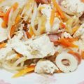 bu¢¢sky♪'s cooksnap of when they made もやしと豆腐の醤油バター♪.