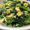 kkll0000's cooksnap of when they made ほうれん草のふわふわたまご炒め.