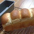 あらいけ。's cooksnap of when they made 基本の食パン♡パウンド型で.