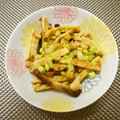UMAe's cooksnap of when they made 簡単もう一品！焼いた油揚げの生姜醤油あえ.