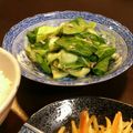 kikikko's cooksnap of when they made ＊生チンゲンサイとツナのサラダ＊.