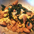 Tamagokk's cooksnap of when they made 簡単☆鶏とほうれん草の卵炒め.