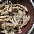 ♡♥♡たんちゅ♡♥♡'s cooksnap of when they made おばあちゃんの味①～ずいきのおひたし.