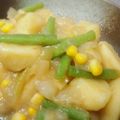 豆と麦's cooksnap of when they made じゃがいもといんげんの味噌バター煮.