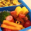 カルチェラタン☆'s cooksnap of when they made キャラ弁☆ミートボールでリラックマ.
