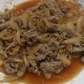新美fam's cooksnap of when they made かぶと豚肉の甘辛煮.