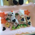 kutaro's cooksnap of when they made ✿１歳誕生日離乳食リラックマ✿.