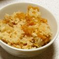 yuli1223's cooksnap of when they made 炊飯器で簡単！帆立貝柱おこわ.