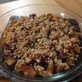 がくママ's cooksnap of when they made ＊さつま芋とりんごの＊クランブル＊.