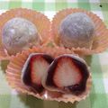 わたぴ～'s cooksnap of when they made レンジでイチゴ大福.