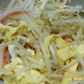 karutape's cooksnap of when they made もやしとかにかまの酢の物.