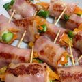 にゃー◎'s cooksnap of when they made 野菜のベーコン巻き.
