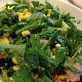 あひみはと's cooksnap of when they made 簡単♪ 春菊の彩りサラダ.