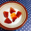 ＊marble＊'s cooksnap of when they made トマト寒天でスイチリ＋ヨーグルトデザート.