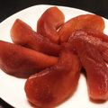 ちげ♡'s cooksnap of when they made 赤ワイン♪　リンゴのコンポート.
