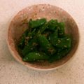 ひっちぃ★☆'s cooksnap of when they made 簡単!!スナップエンドウの胡麻和え♪.