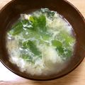 ESPERANSA's cooksnap of when they made 卵と高菜のスープ.