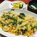 もち子○'s cooksnap of when they made ゴマゴマ担々麺✨onかた焼きそば✨.