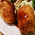 でこでこまる's cooksnap of when they made 簡単コーンたっぷりカニクリームコロッケ♡.