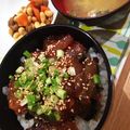 しょこりこしょこ's cooksnap of when they made 刺身が余ったら♡漬け丼.