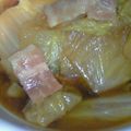 ムキサマ's cooksnap of when they made 白菜とベーコンのうま煮.