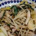 咲ん子's cooksnap of when they made ネギと豚とニラの炒め.