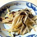 コモ☆'s cooksnap of when they made もやしと塩昆布のお通し.