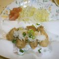 白いぐれーぷ's cooksnap of when they made 　おろしポン酢でカキフライっ.