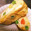 しゅうらいママ's cooksnap of when they made ベジタブルミックスのはいったたまごやき.